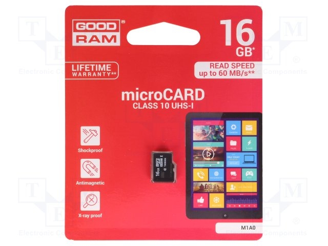 MEMORY CARD 16GB-GOODRAM